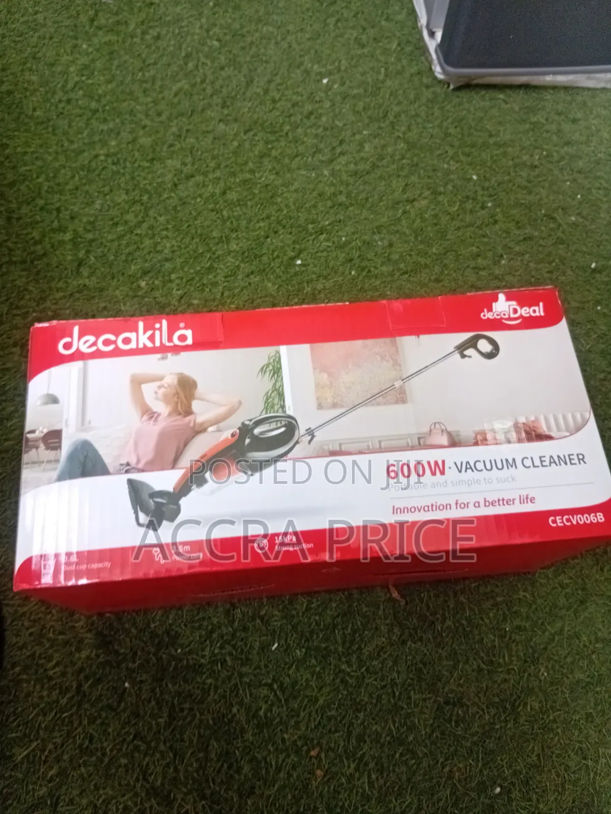 Decakila 600W Vacuum Cleaner – Powerful Home Cleaning