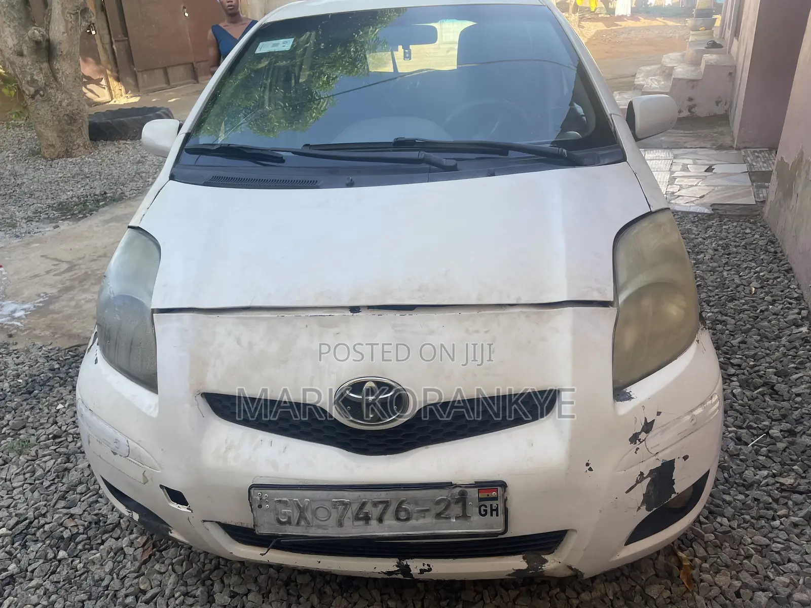 Toyota Yaris 2011 White