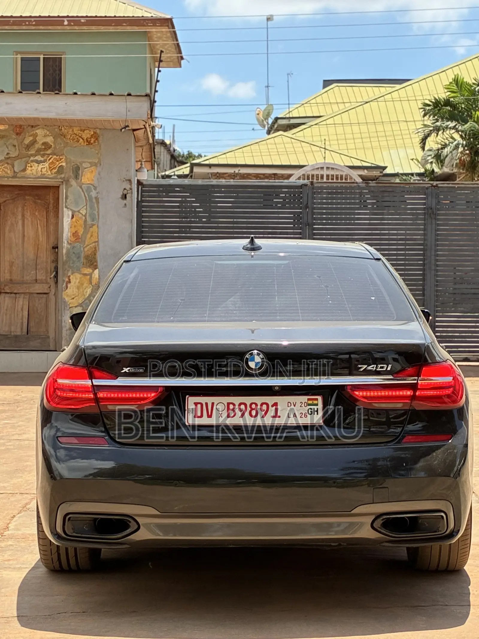 BMW 740 2017 Black