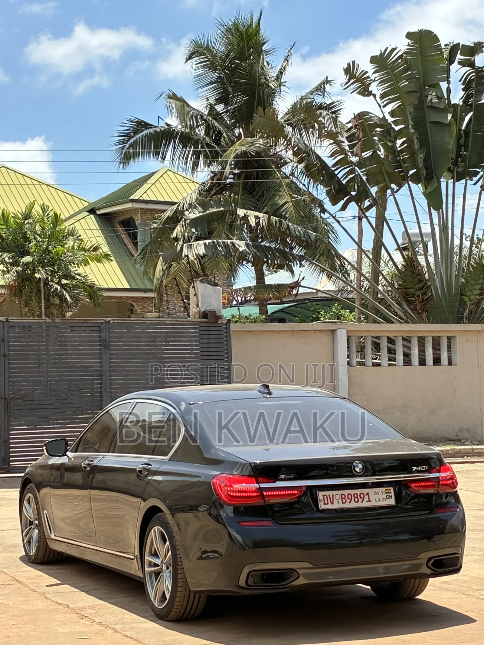 BMW 740 2017 Black