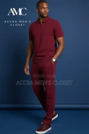 Men’s Smart Casual Sets – Polo Tops With Matching Trousers