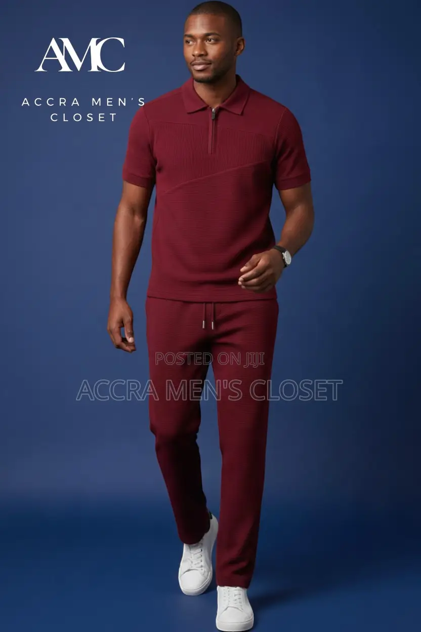 Men’s Smart Casual Sets – Polo Tops With Matching Trousers