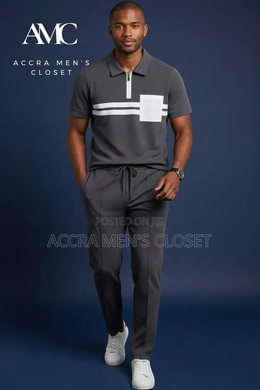 Men’s Smart Casual Sets – Polo Tops With Matching Trousers