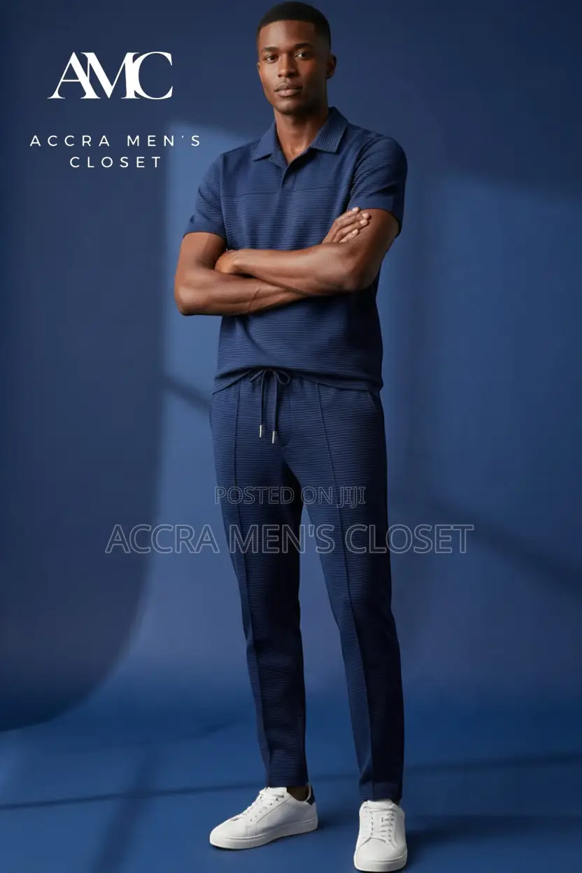 Men’s Smart Casual Sets – Polo Tops With Matching Trousers