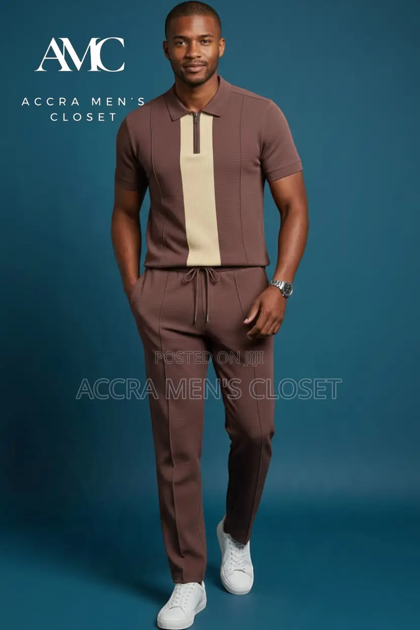 Men’s Smart Casual Sets – Polo Tops With Matching Trousers