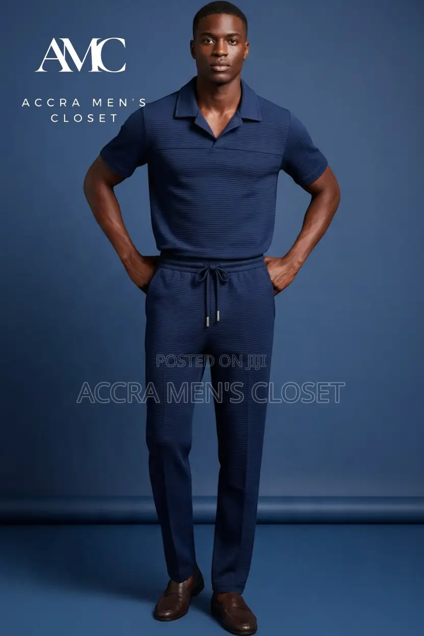 Men’s Smart Casual Sets – Polo Tops With Matching Trousers