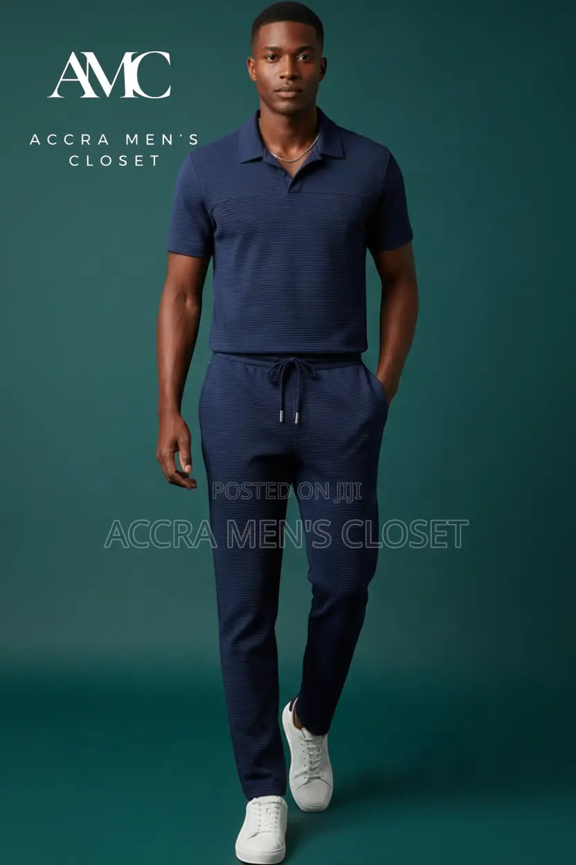 Men’s Smart Casual Sets – Polo Tops With Matching Trousers
