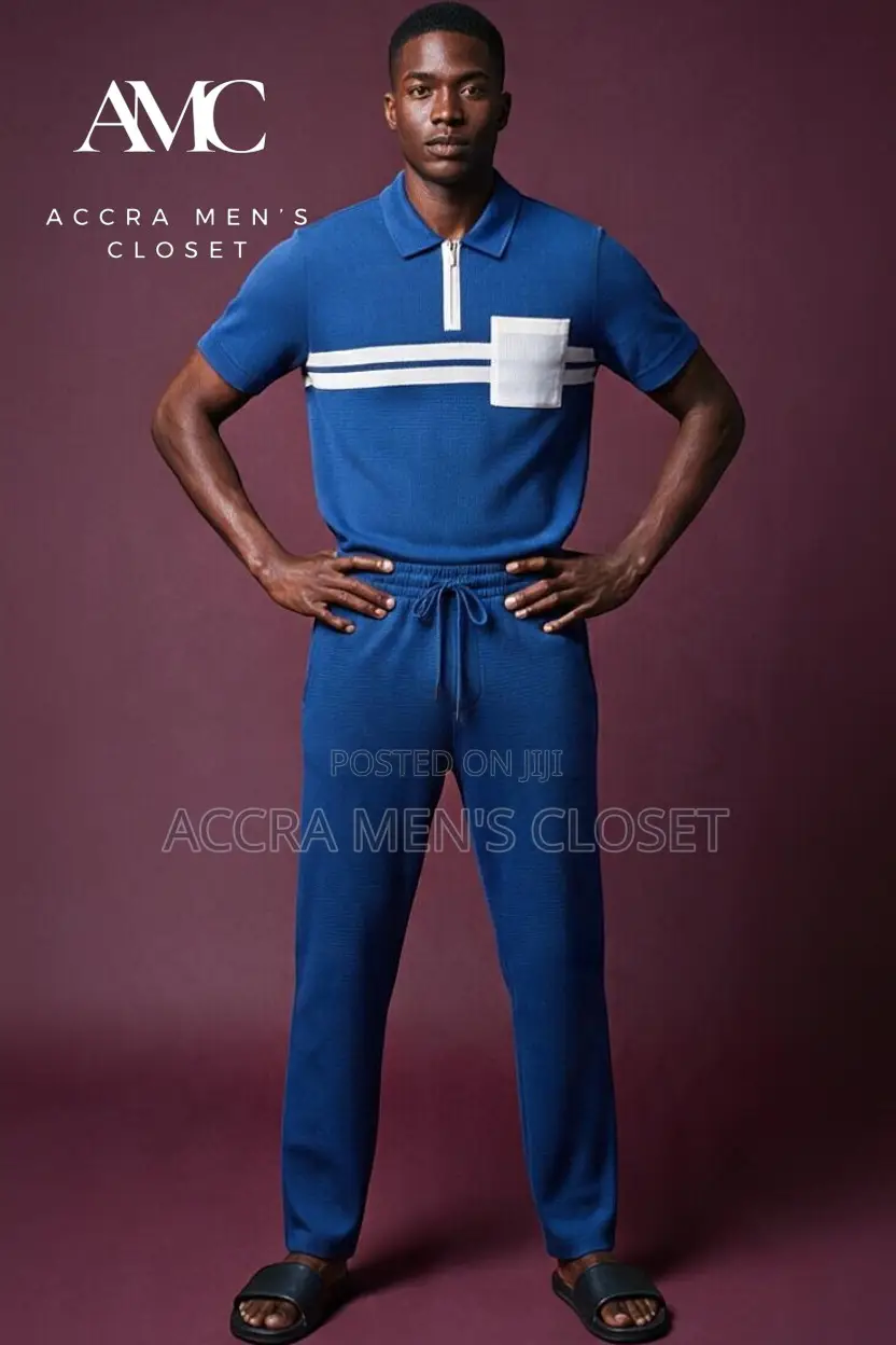 Men’s Smart Casual Sets – Polo Tops With Matching Trousers
