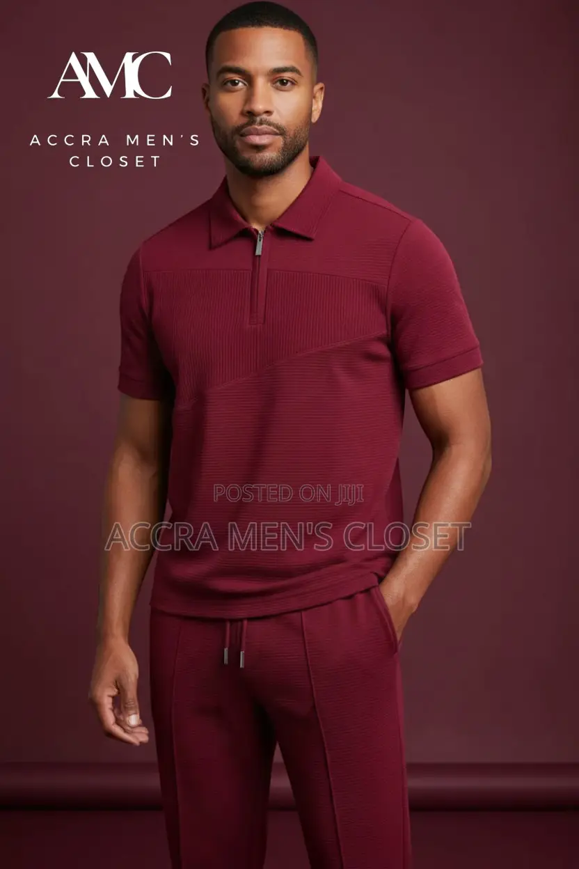 Men’s Smart Casual Sets – Polo Tops With Matching Trousers
