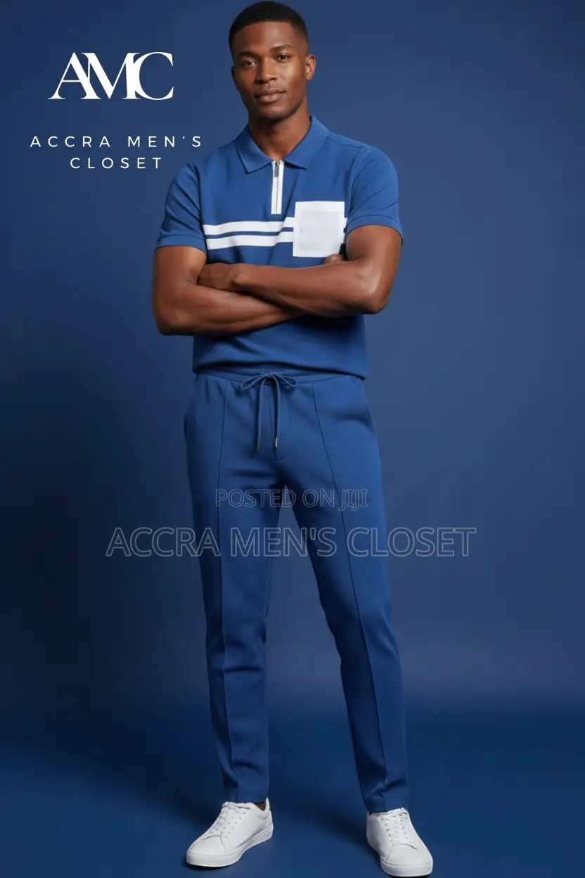 Men’s Smart Casual Sets – Polo Tops With Matching Trousers