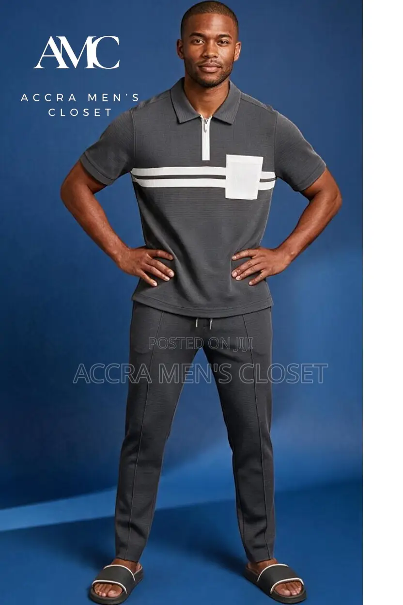 Men’s Smart Casual Sets – Polo Tops With Matching Trousers