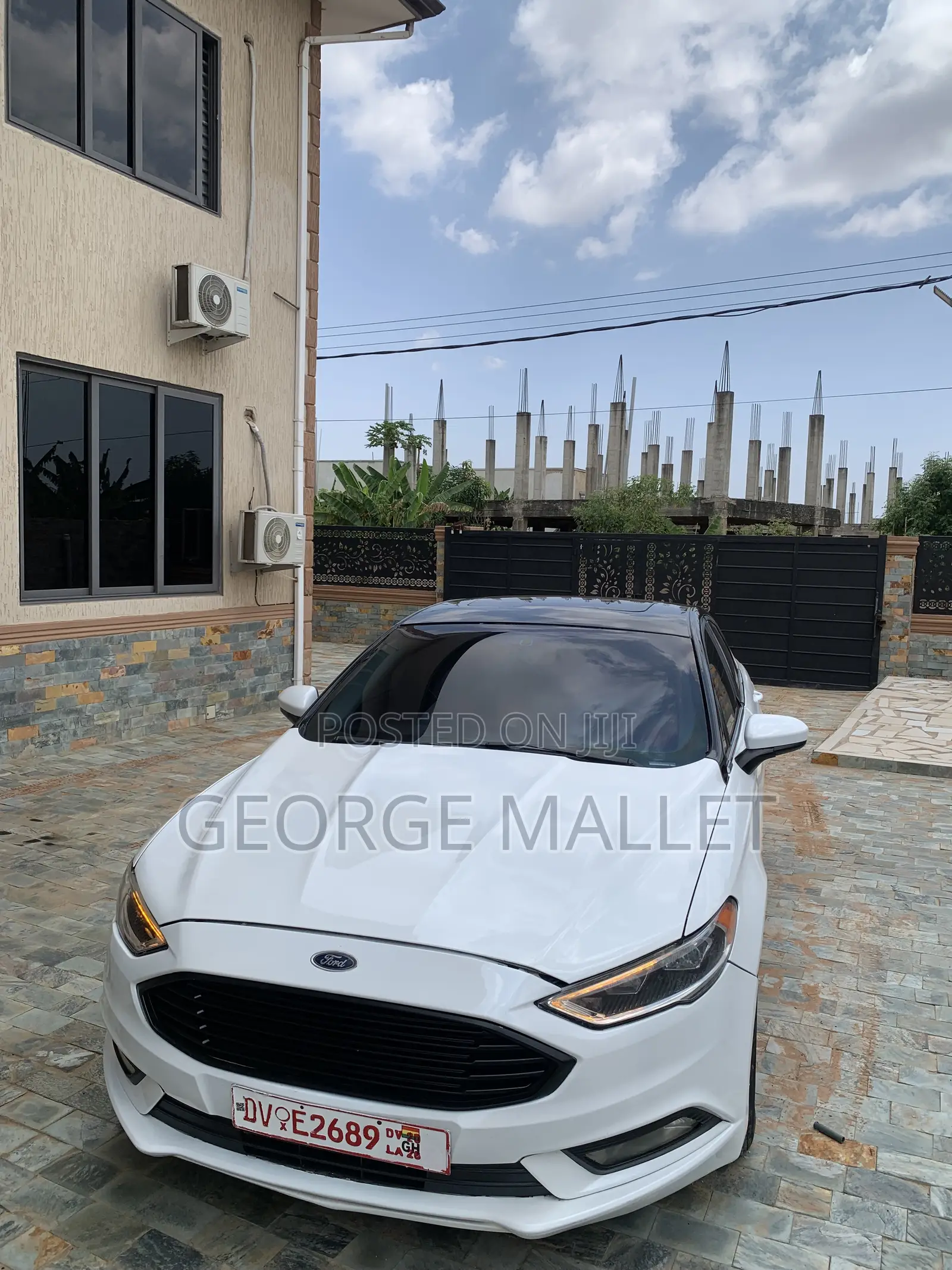 Ford Fusion SE AWD 2017 White