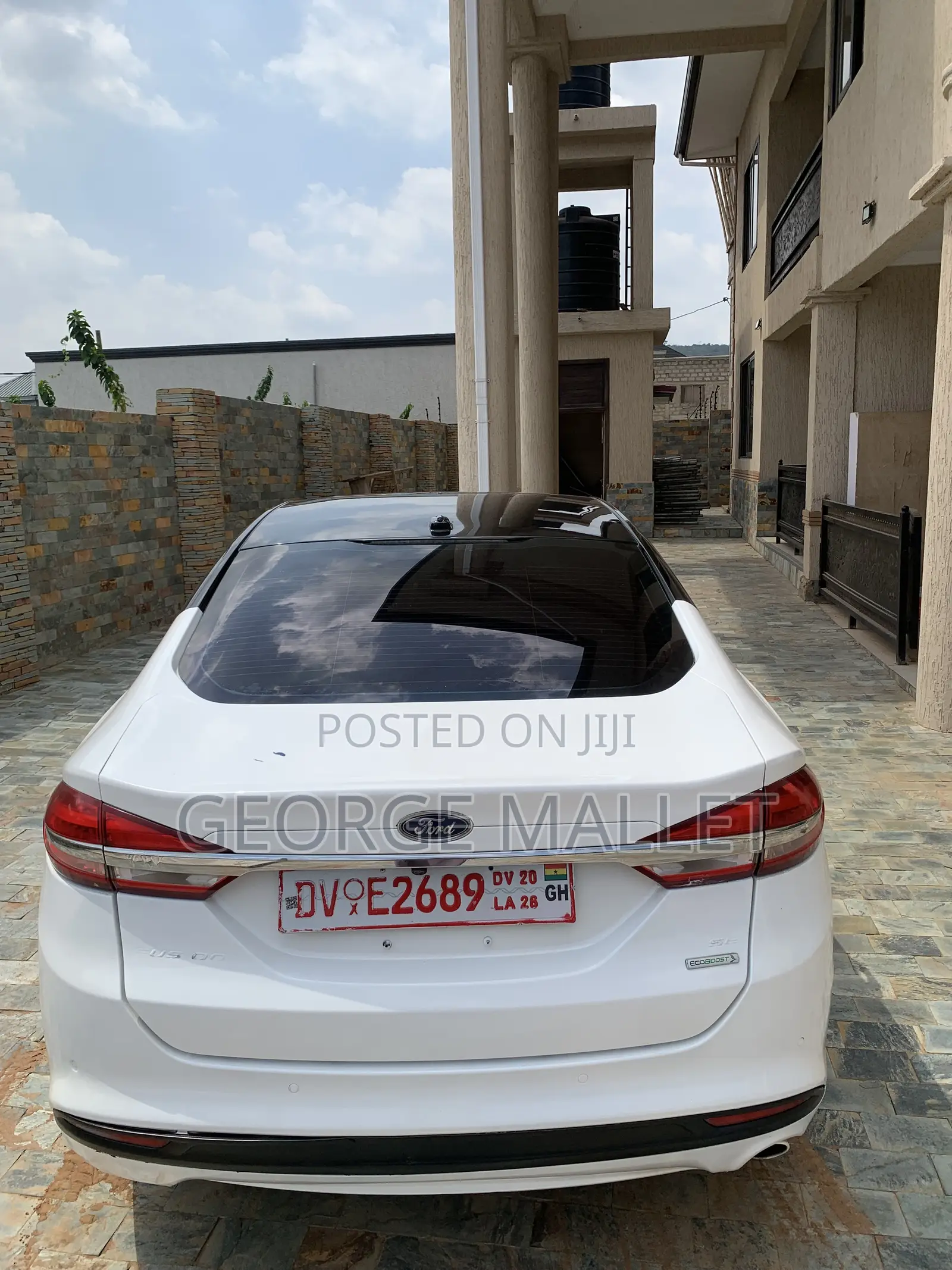 Ford Fusion SE AWD 2017 White