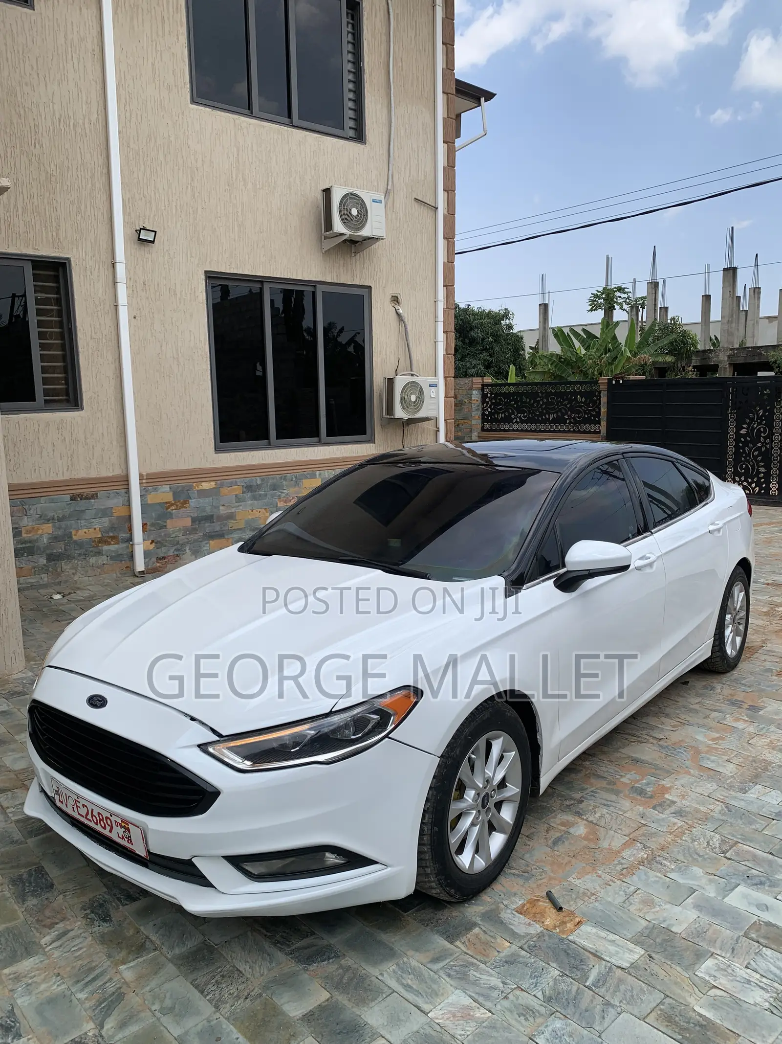 Ford Fusion SE AWD 2017 White