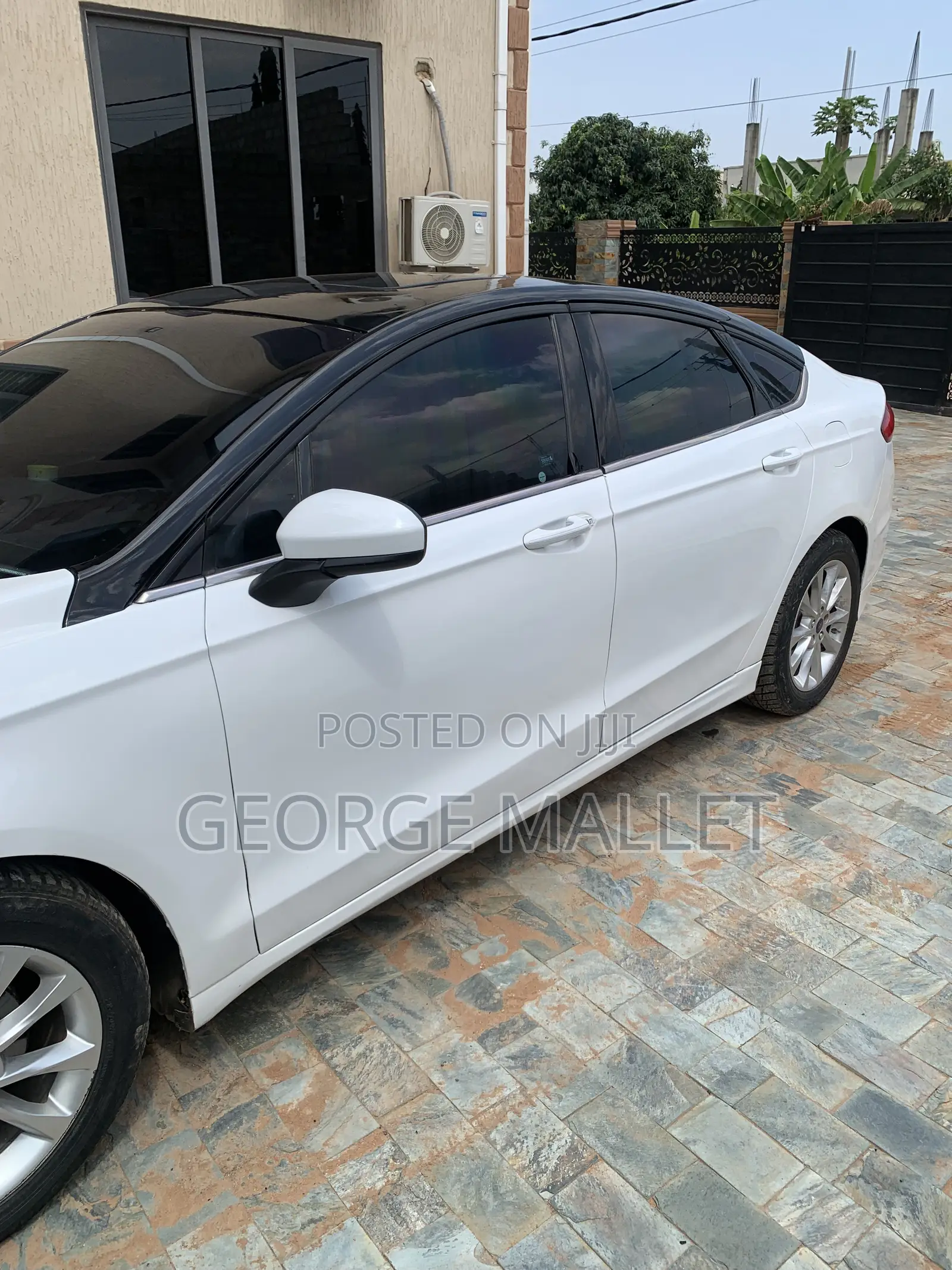 Ford Fusion SE AWD 2017 White
