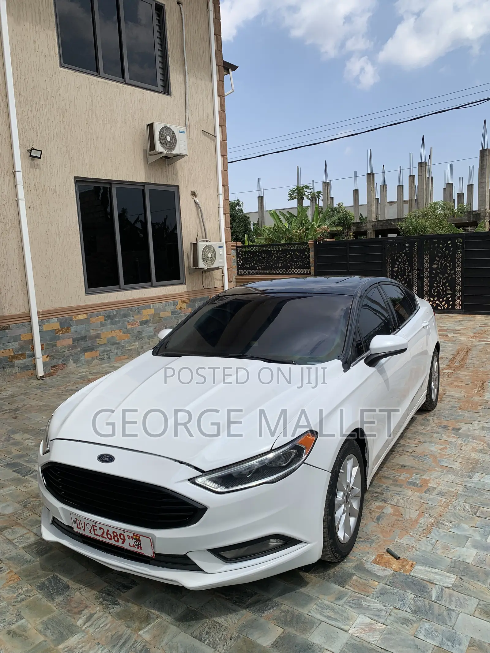 Ford Fusion SE AWD 2017 White