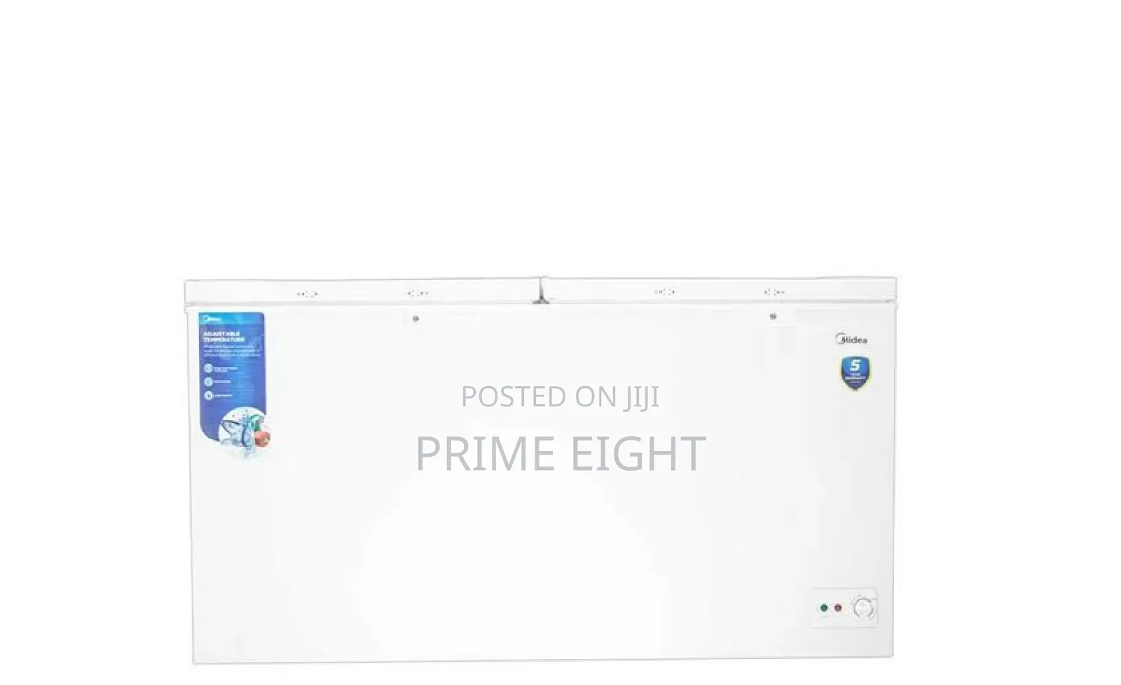 Midea 508Ltrs Double Door Chest Freezer Sku : MDRC698FZN01