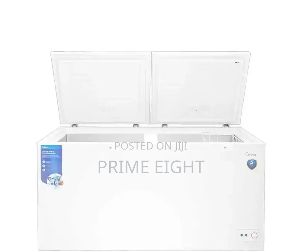 Midea 508Ltrs Double Door Chest Freezer Sku : MDRC698FZN01