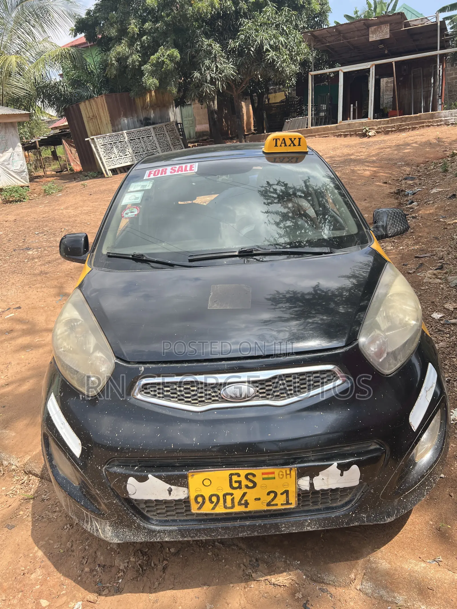 Kia Morning 2012 Black