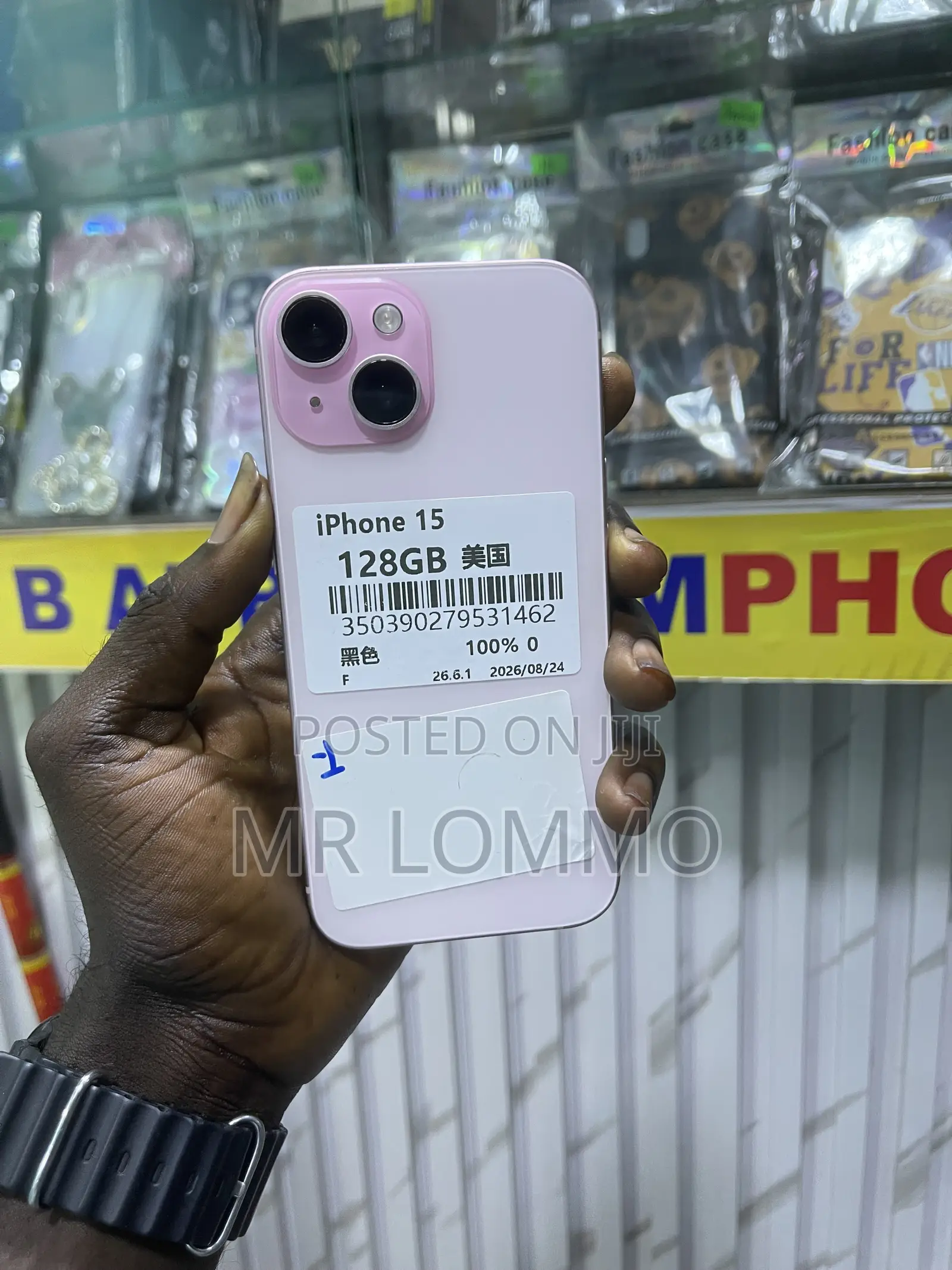 Apple iPhone 15 128 GB Pink