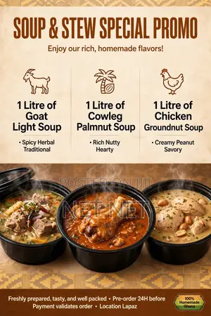 Soup & Stew Special Promo