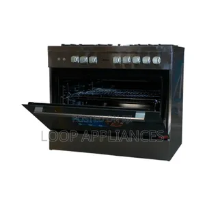 New Midea 5 Burner Gas Cooker With Oven and Grill - LMG90030
