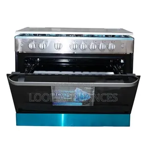 New Midea Freestanding 90×60 Cm 5-Burner Gas Cooker 36LMG5G080V