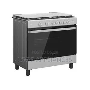 New Midea Freestanding 90×60 Cm 5-Burner Gas Cooker 36LMG5G080V