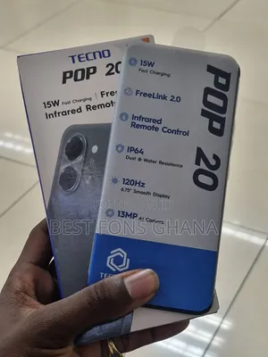 New Tecno Pop 20 64 GB Black