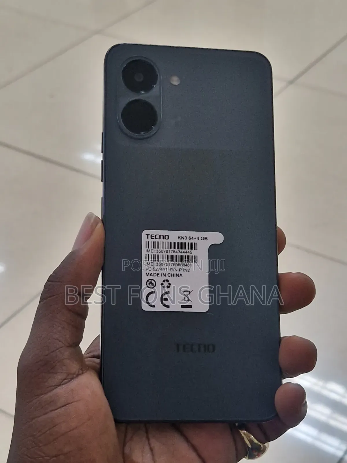 New Tecno Pop 20 64 GB Black