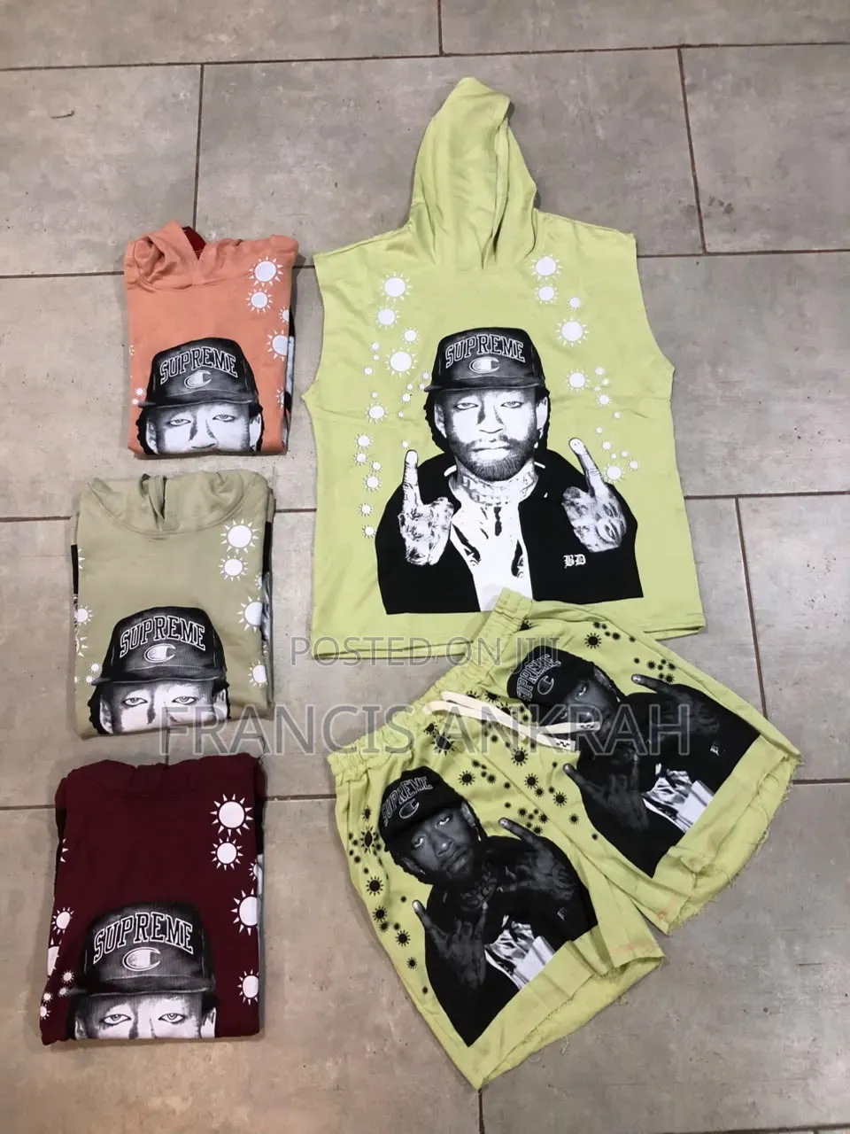 Mens Shirt and Tracksuit and Top With Shorts at Wholesale Prices