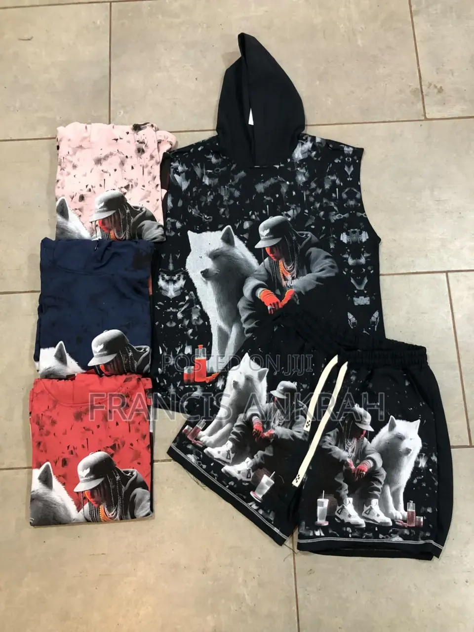 Mens Shirt and Tracksuit and Top With Shorts at Wholesale Prices