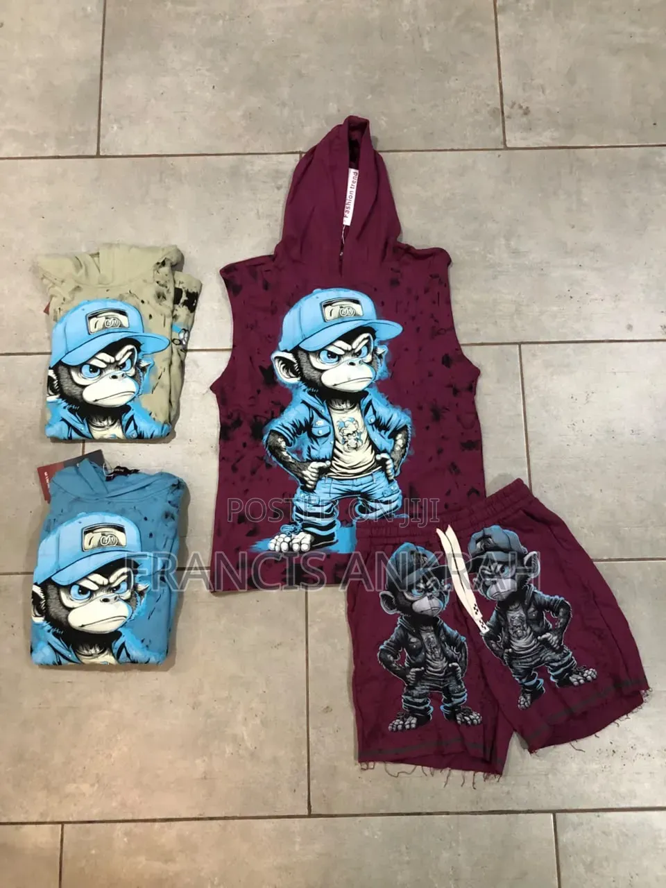 Mens Shirt and Tracksuit and Top With Shorts at Wholesale Prices