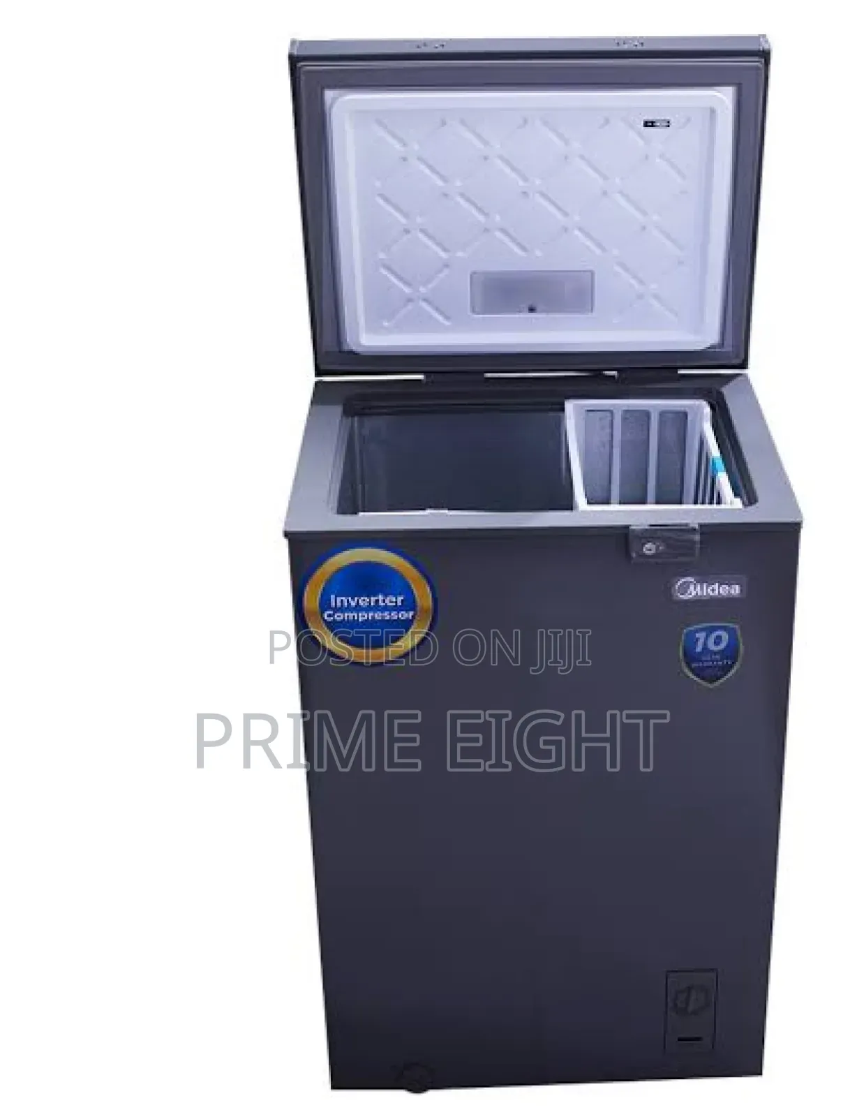 Midea 99-Liter Mdrc193zg43d Compact Inverter Chest Freezer