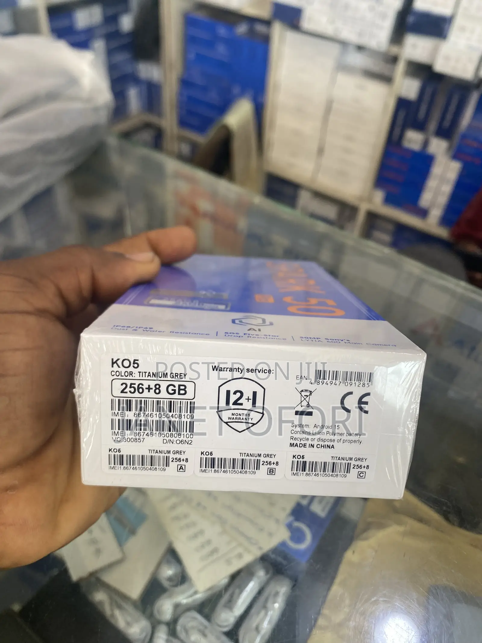 New Tecno Spark 50 Pro 256 GB Gray