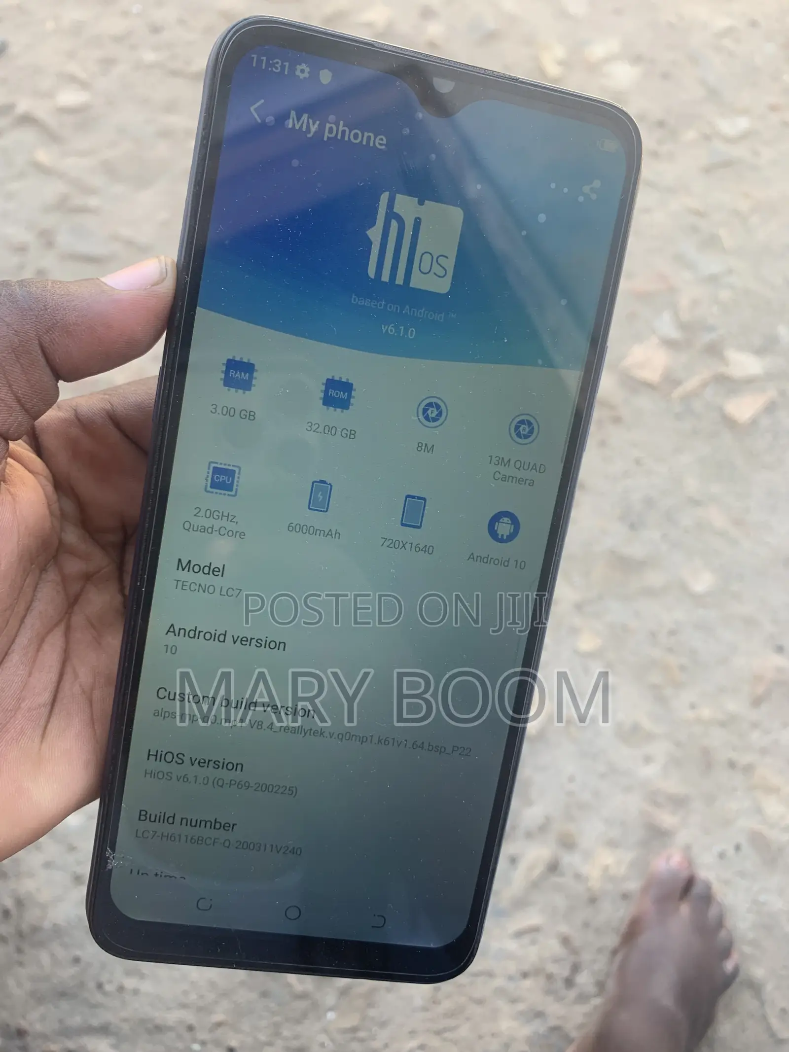 Tecno L7 16 GB Blue