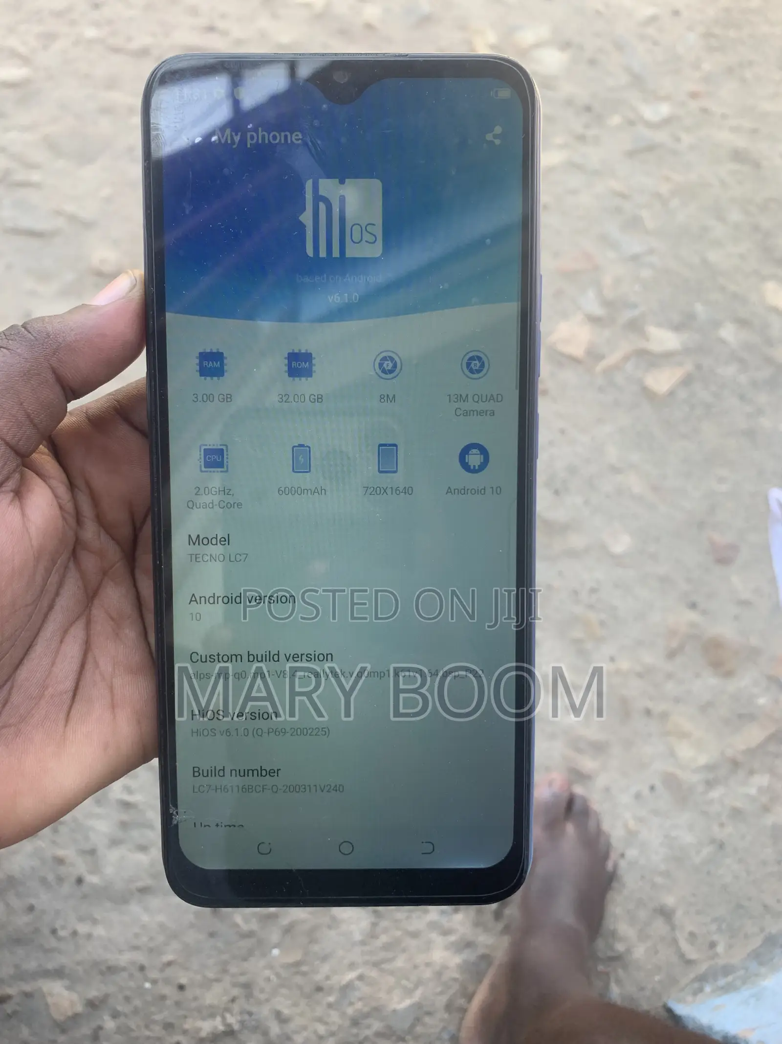 Tecno L7 16 GB Blue