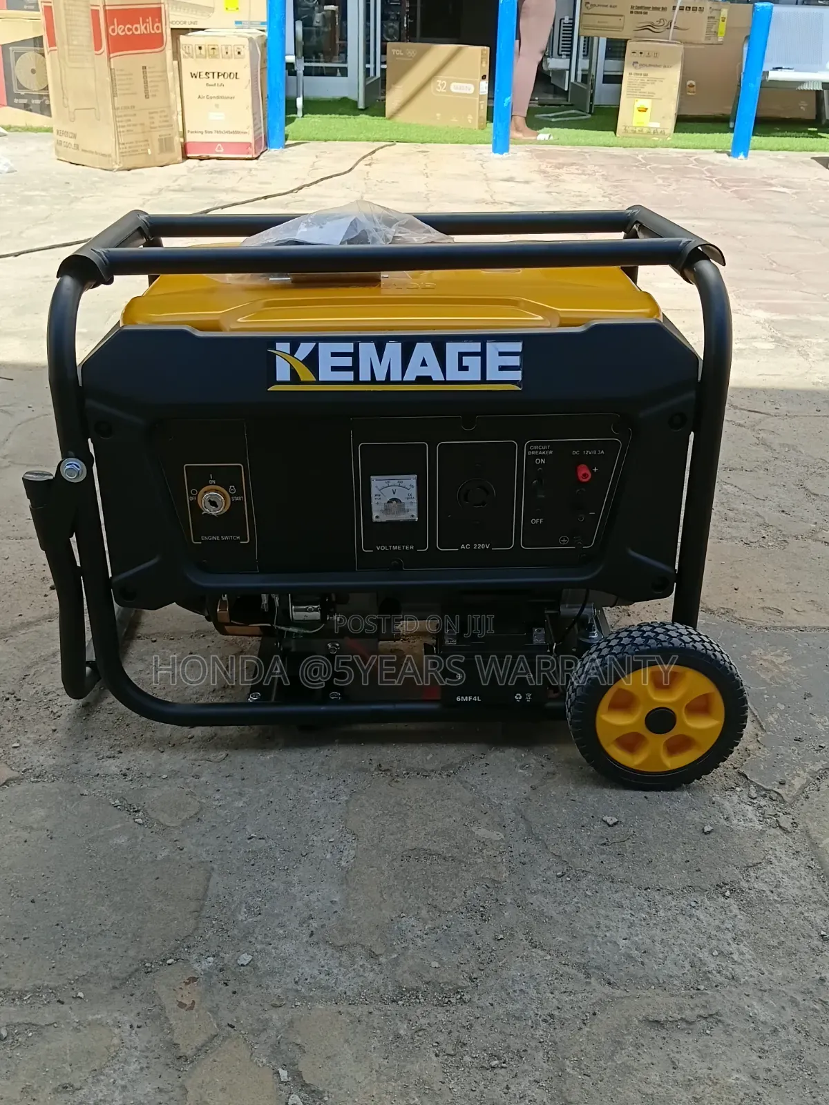 Kemage Generator - Petrol Generator, Heavy Duty