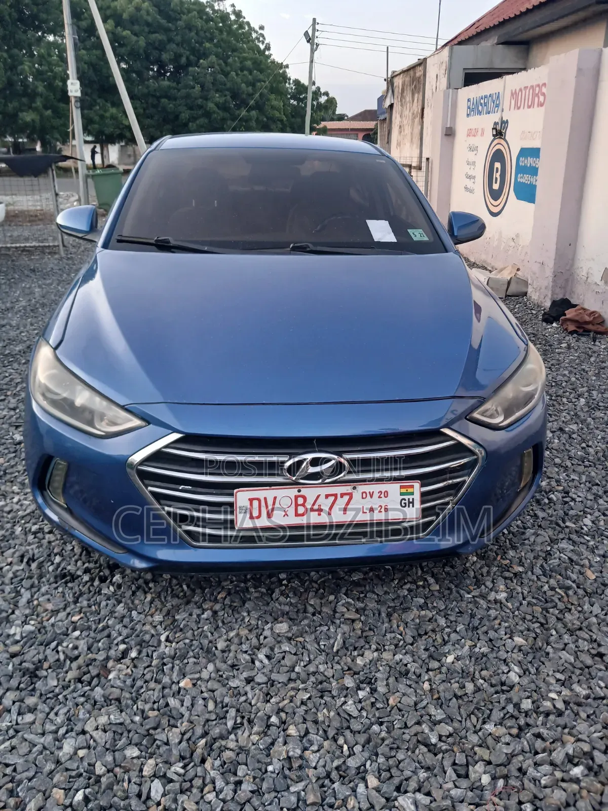 Hyundai Elantra 2017 Blue
