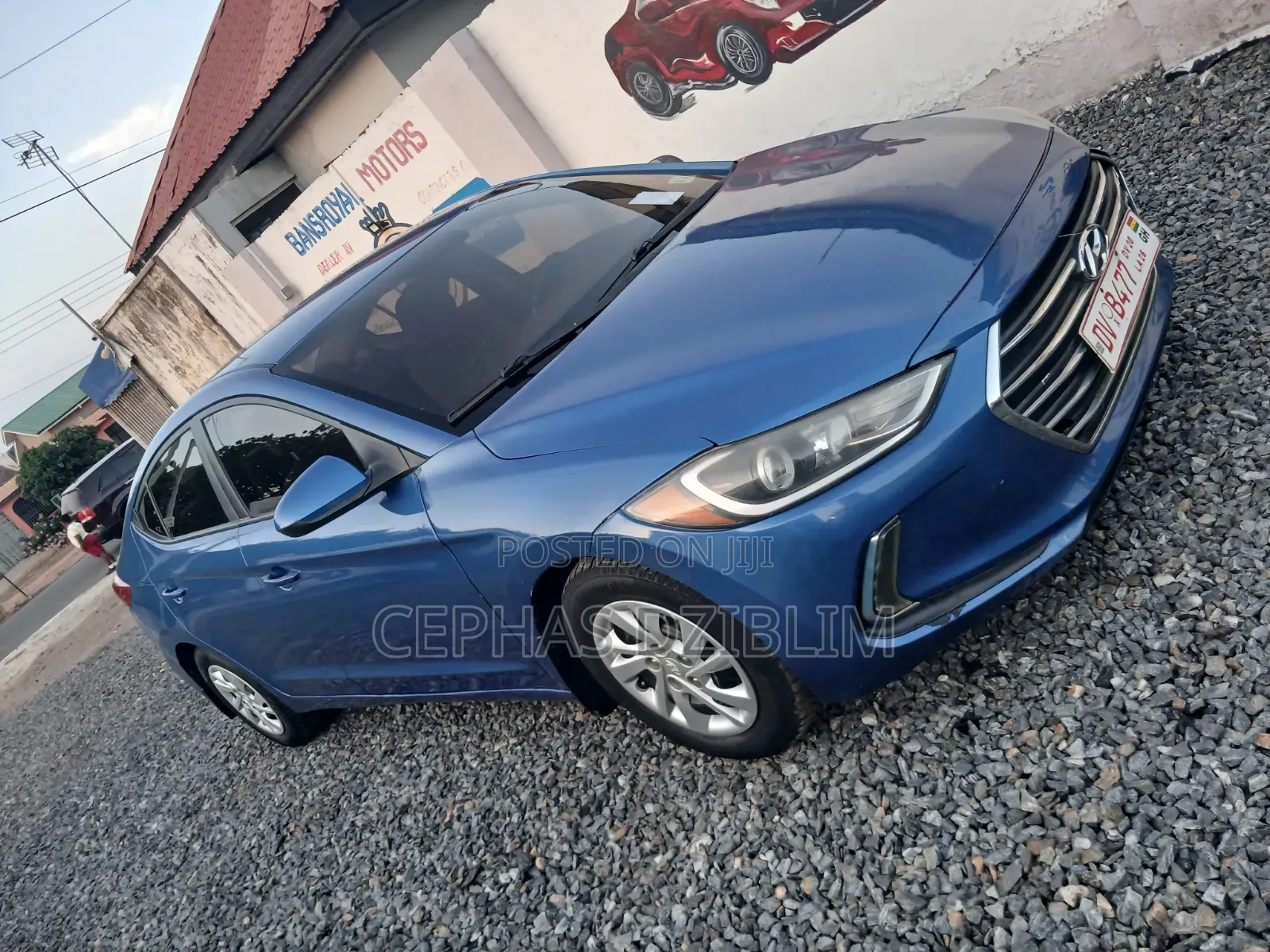 Hyundai Elantra 2017 Blue