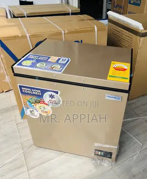 Smart Chilling Nasco 1 Door Electric Chest Freezer(Gold).