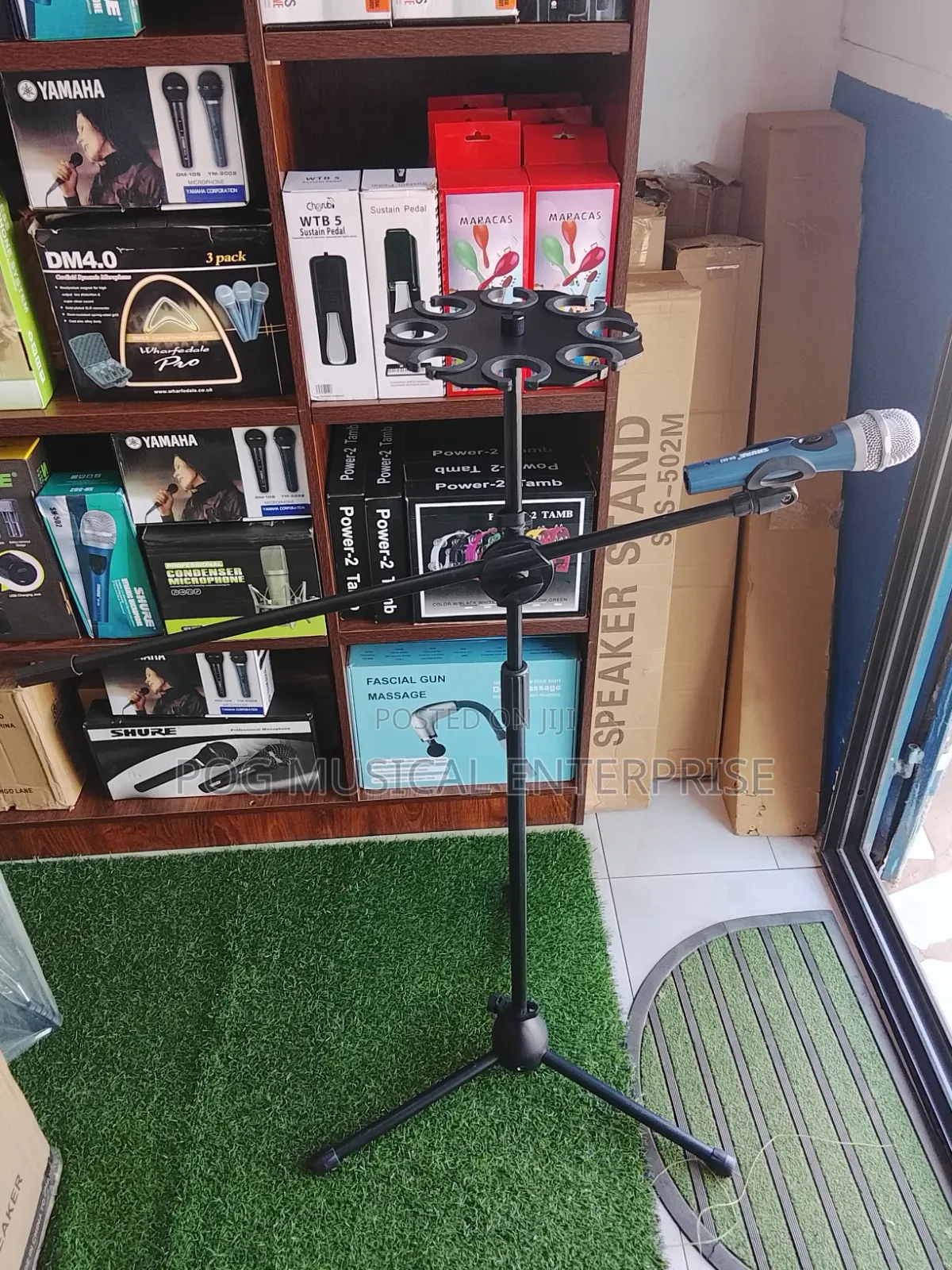 Multiple Mic Holder Stand