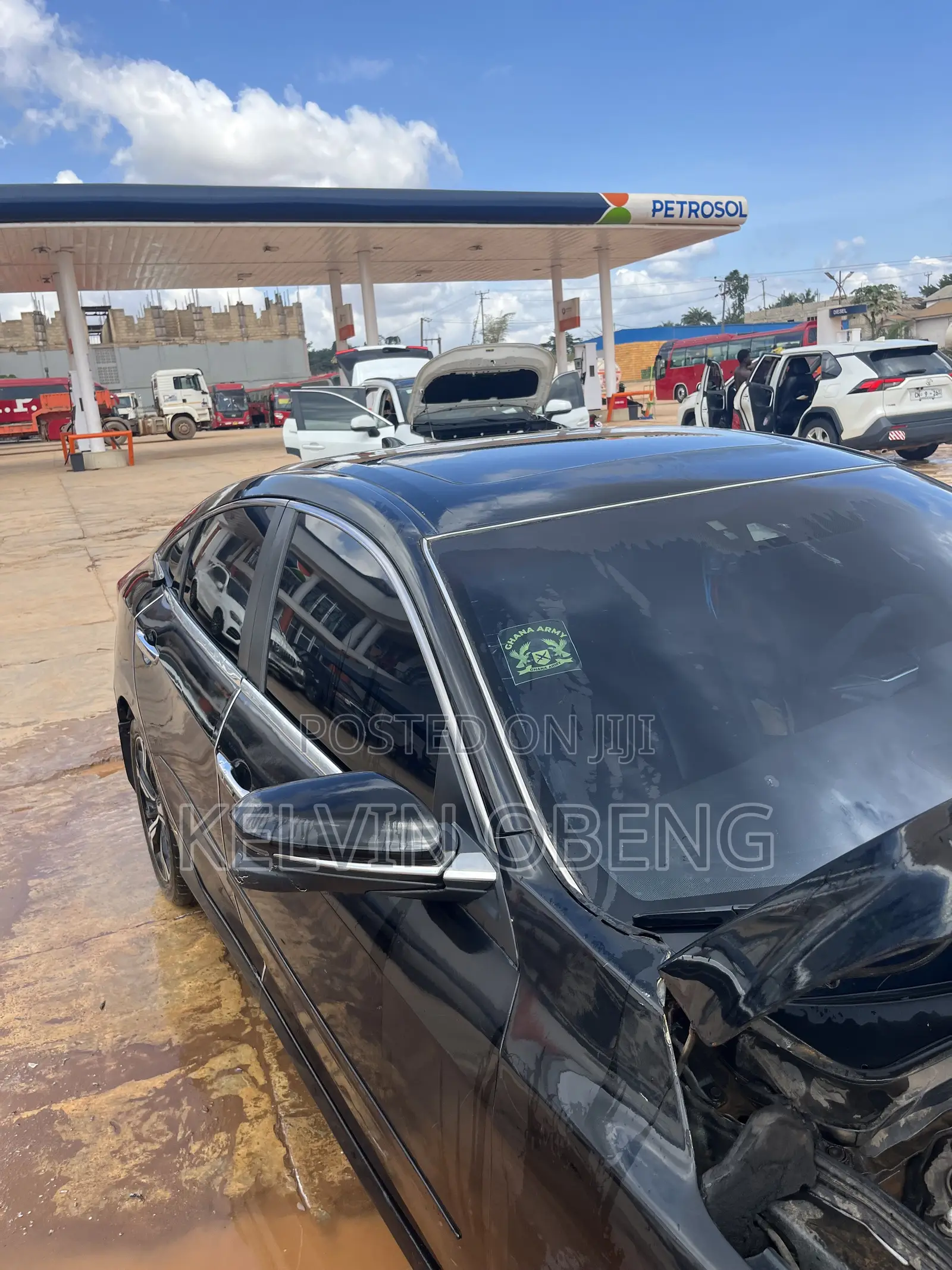 Honda Civic Touring 2dr Coupe (1.5L 4cyl) 2016 Black
