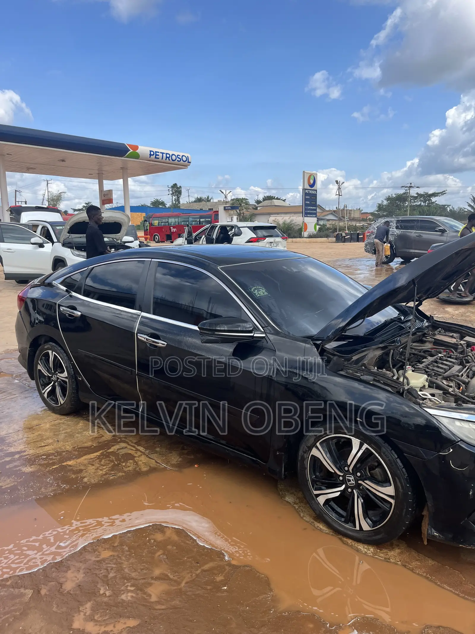 Honda Civic Touring 2dr Coupe (1.5L 4cyl) 2016 Black