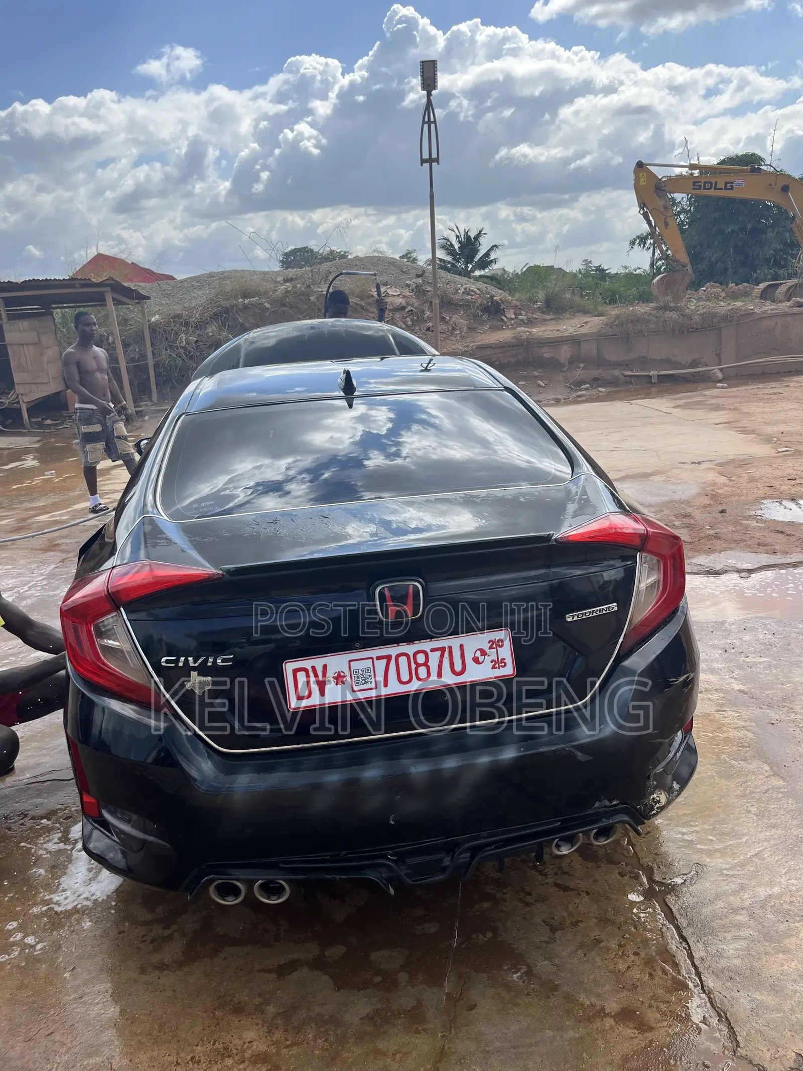Honda Civic Touring 2dr Coupe (1.5L 4cyl) 2016 Black