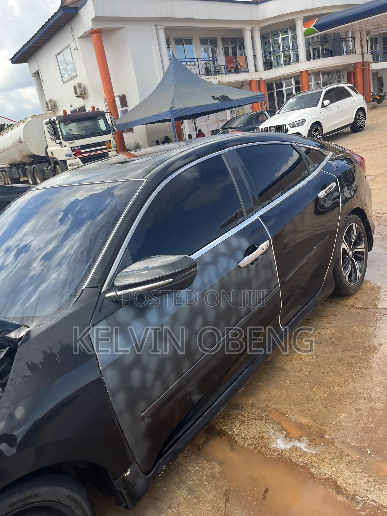 Honda Civic Touring 2dr Coupe (1.5L 4cyl) 2016 Black