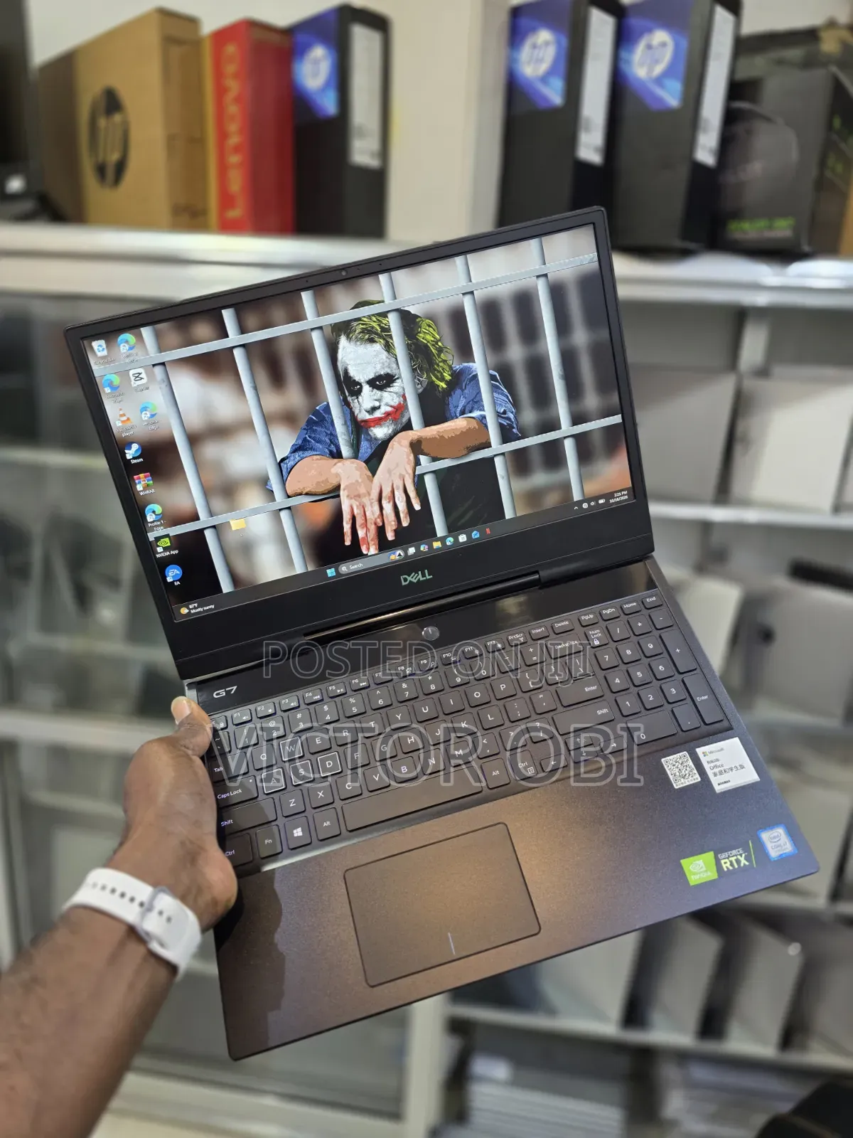 Laptop Dell G7 15 7590 16GB Intel Core i7 SSD 512GB