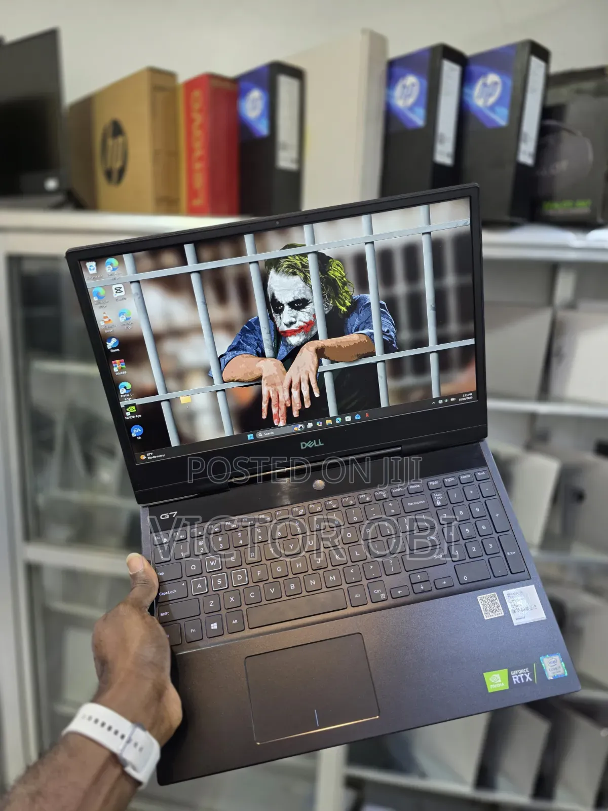 Laptop Dell G7 15 7590 16GB Intel Core i7 SSD 512GB