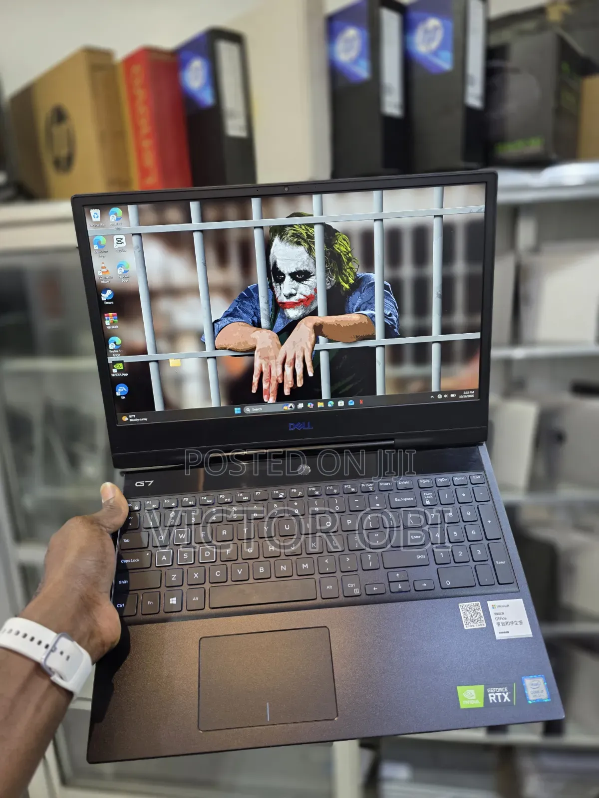 Laptop Dell G7 15 7590 16GB Intel Core i7 SSD 512GB