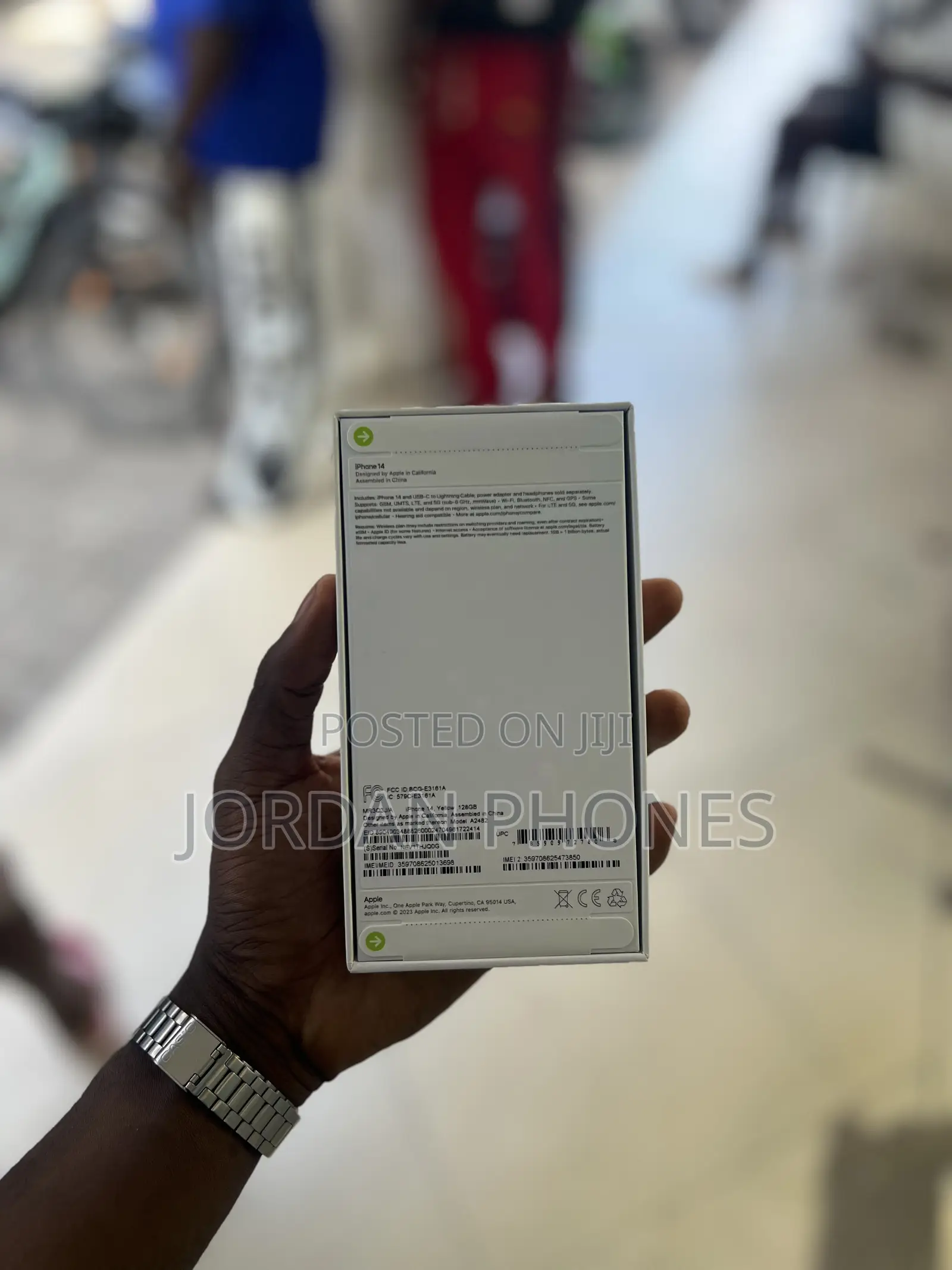 New Apple iPhone 14 128 GB Yellow